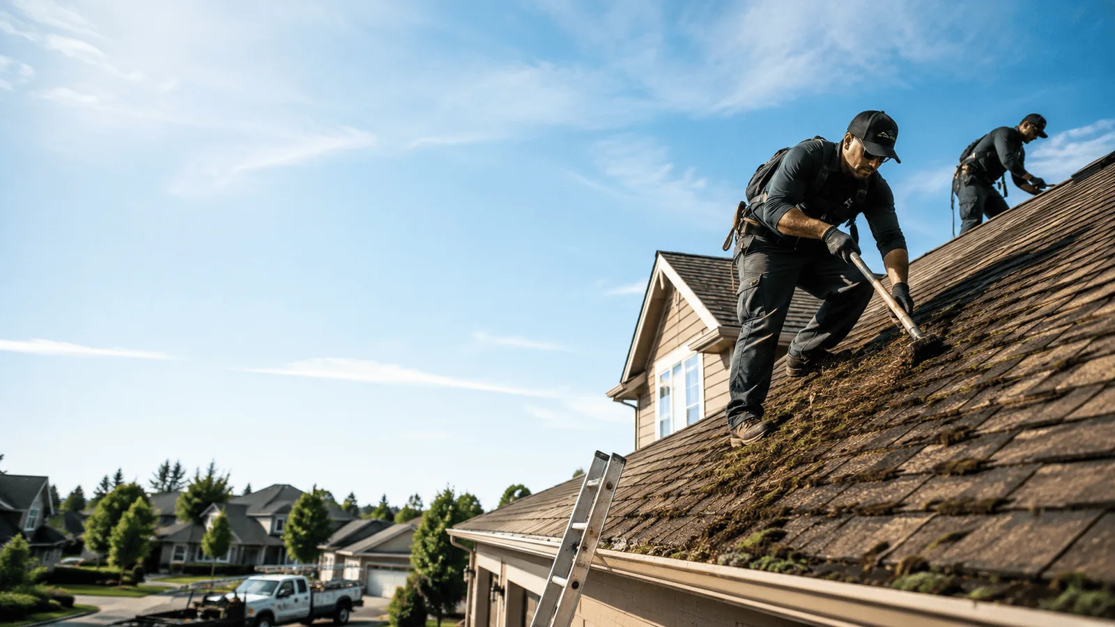 Roof Moss Removal in Allison, TX near me